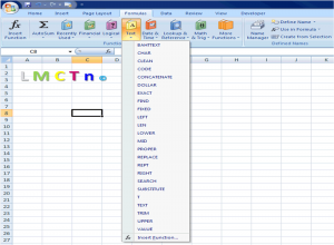 Textove funkcie v Exceli